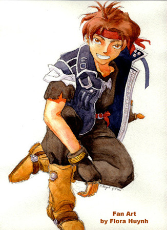 Otaku Gallery  / Anime e Manga / Orphen / Fan Arts / flora_orphen.jpg